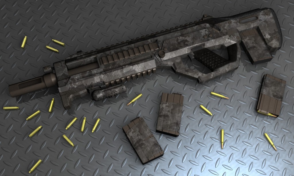 SMR automatic rifle  preview image 1